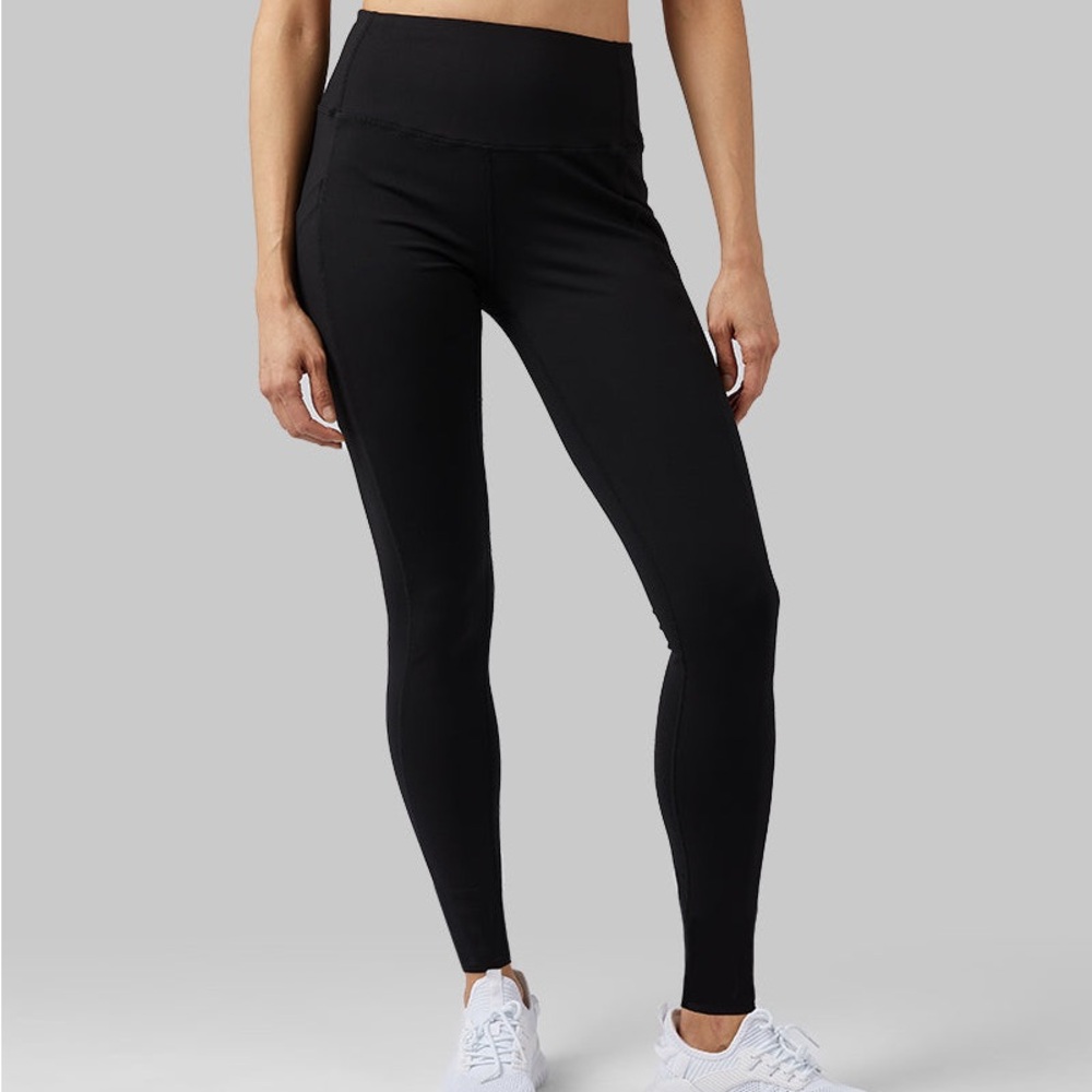 32 Degrees Classic Black Leggings 2 pairs